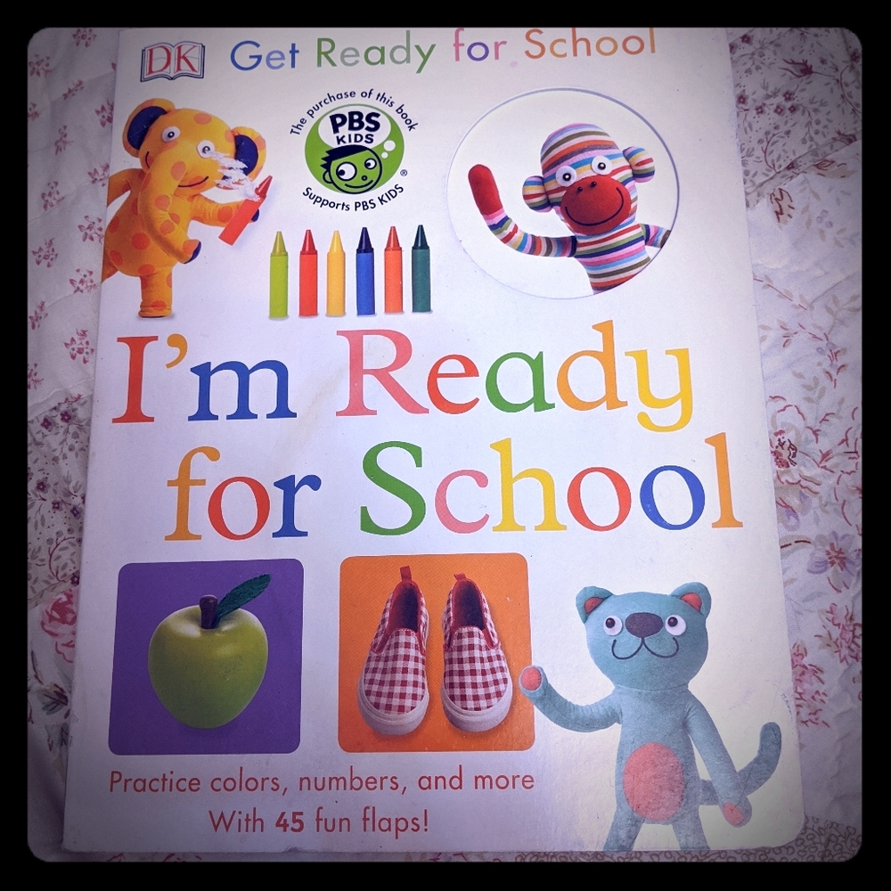 Get Ready for School book with pull tabs